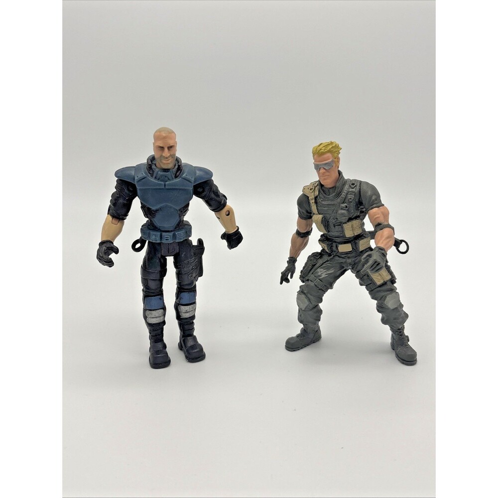 Lot of 2 Lanard Corps Action Figures